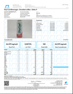 Stay cool 25mg Delta 9 Seltzer