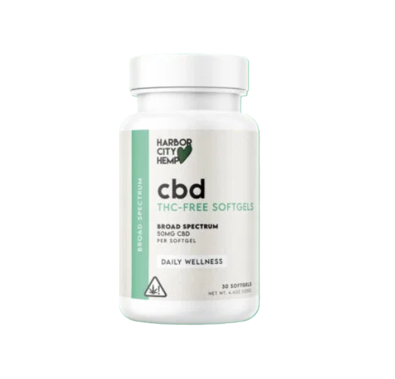 Harbor City Hemp Softgels Full Spectrum CBD