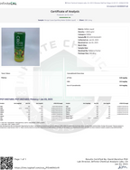 CBD Living  Sparkling Water 25mg