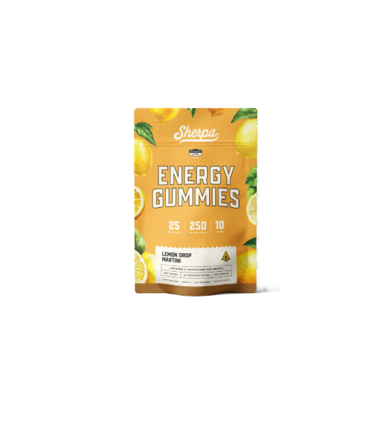 Sherpa 25MG delta 9 gummies