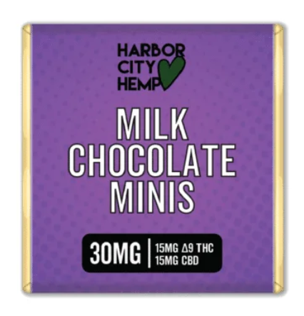 Harbor City Delta 9 THC:CBD (15mg:15mg) Chocolate Square