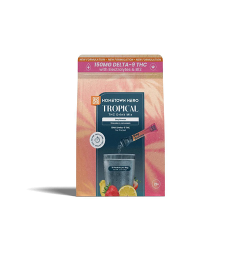 Hometown Hero Tropical Drink Mix - 15mg D9