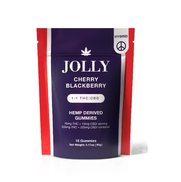 JOLLY 1.1 15MG THC 15MG CBD Gummies