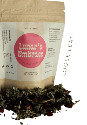 Peach Pollen Herbal Tea Loose Leaf