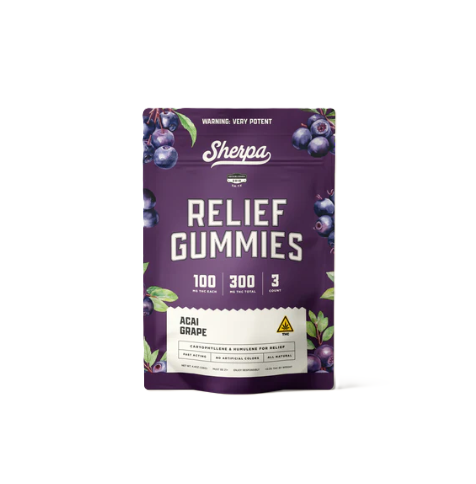 Sherpa 100MG Delta 9 Gummies