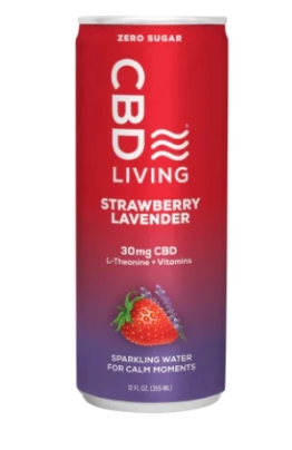 CBD Living  Sparkling Water 25mg