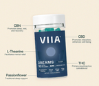 VIIA 10mg Dreams D9 + CBN Gummies