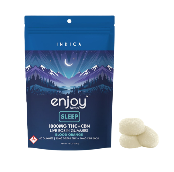 Enjoy D9 600MG & 15MG Gummies