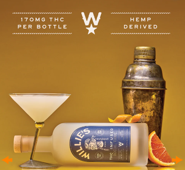 Willie's Remedy - 750ML THC Social Tonic Bottle