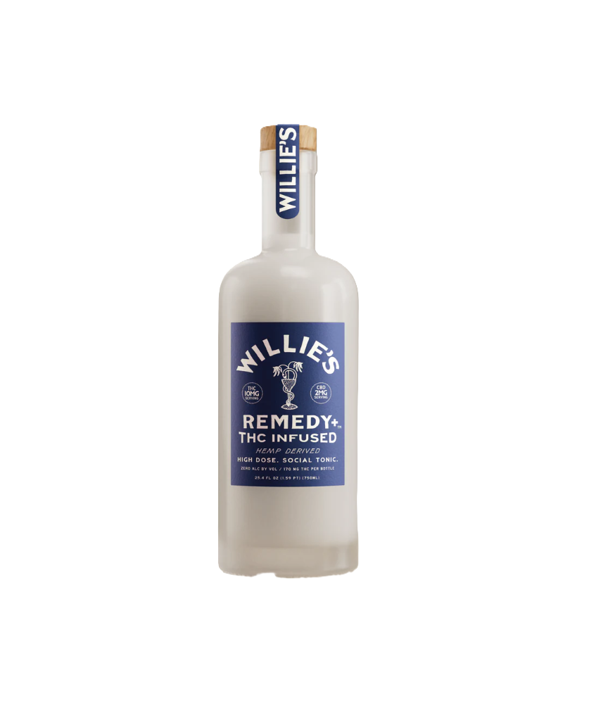 Willie's Remedy - 750ML THC Social Tonic Bottle