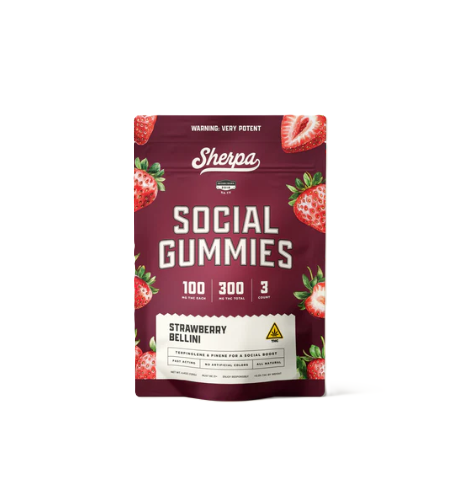 Sherpa 100MG Delta 9 Gummies