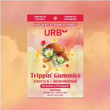 Urb Mushroom Gummies 800mg