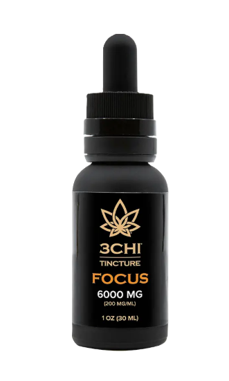 3chi  Focus CBD Tincture 6000mg