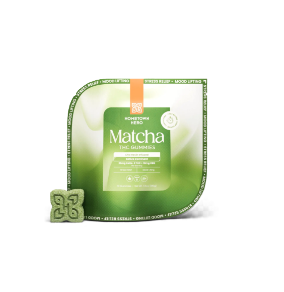 HomeTown Hero Matcha 25MG Delta 9 10MG CBG