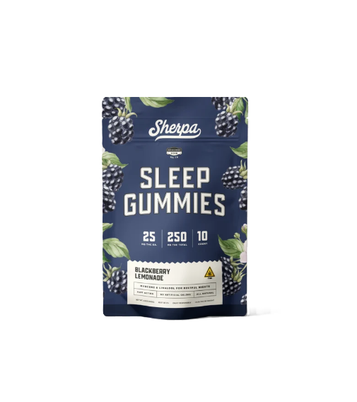 Sherpa 25MG delta 9 gummies
